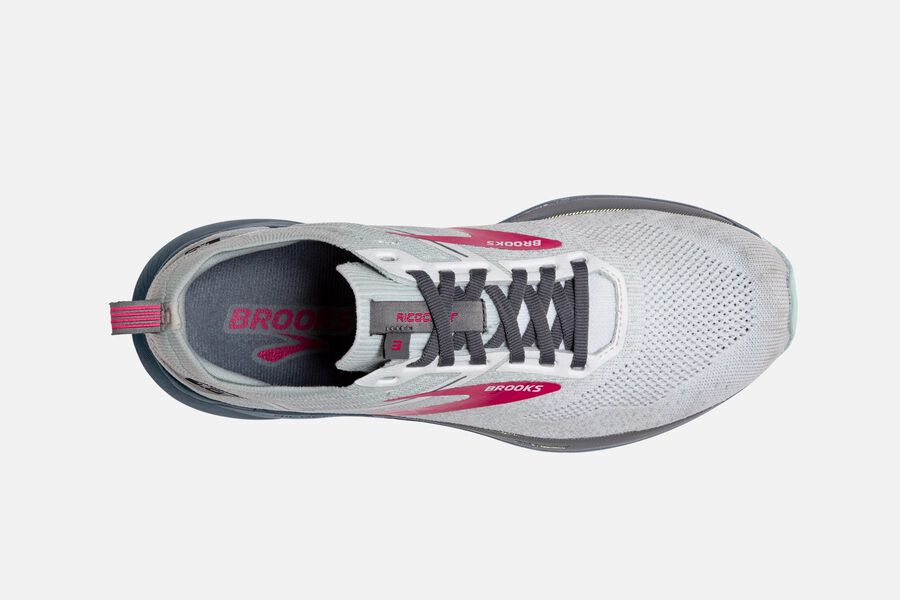 Brooks Ricochet 3 Road Löparskor Dam - Vita/Rosa - 6428-NCDBA